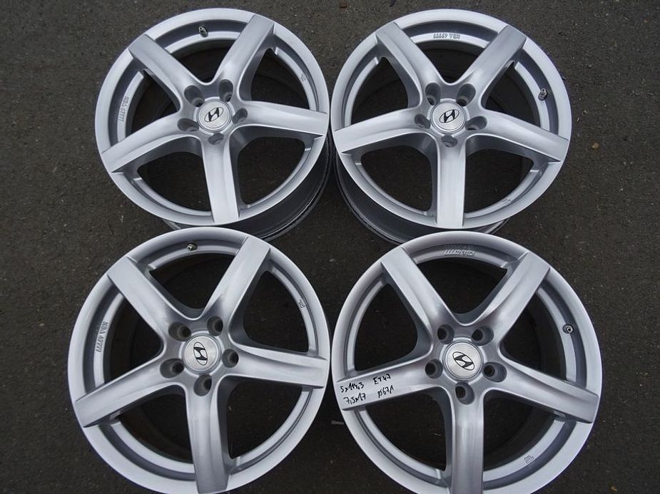 Alu disky na Hyundai, 17", 5x114.3, ET 47, šířka 7,5J
