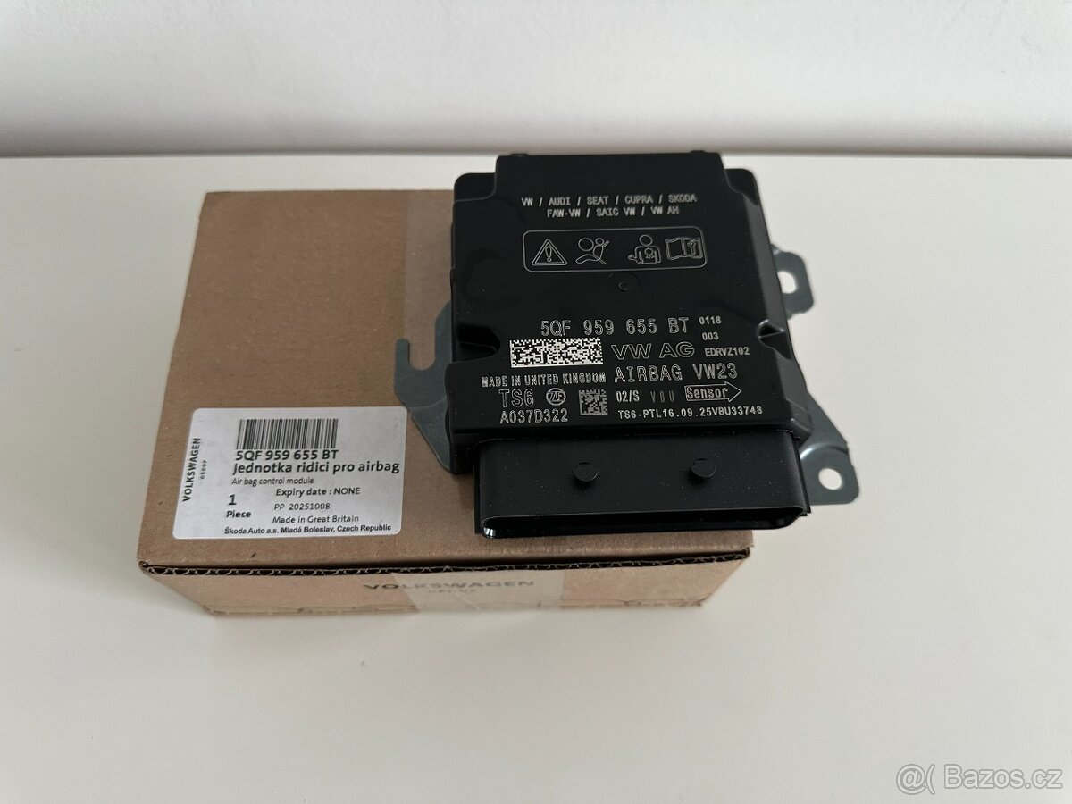 Originál RJ Airbag pre Škoda Fabia 4 5QF959655BT