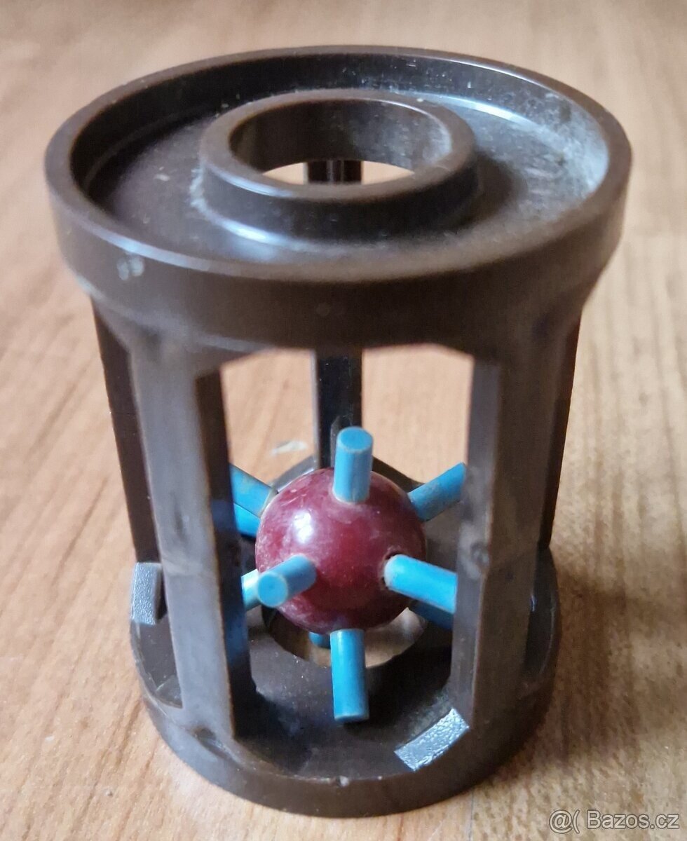 Ježek v kleci (Foglar) 4x + lodička ČERVENÁČKA