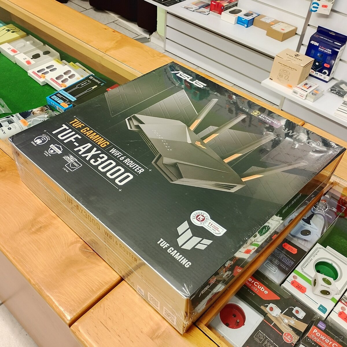 Nový Asus TUF Gaming WiFI 6 router TUF-AX3000 V2