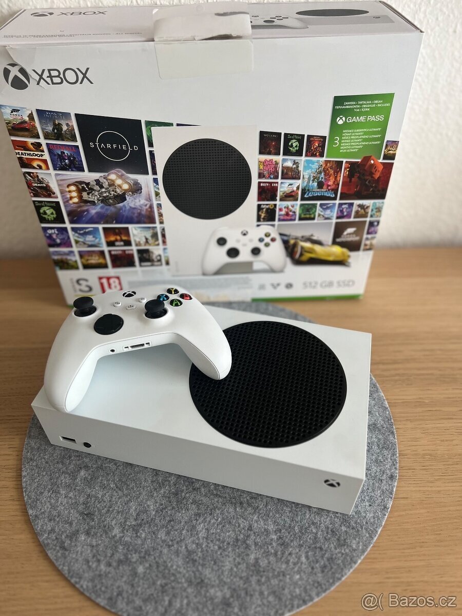 XBOX ONE SERIES S 512GB V TOP STAVU