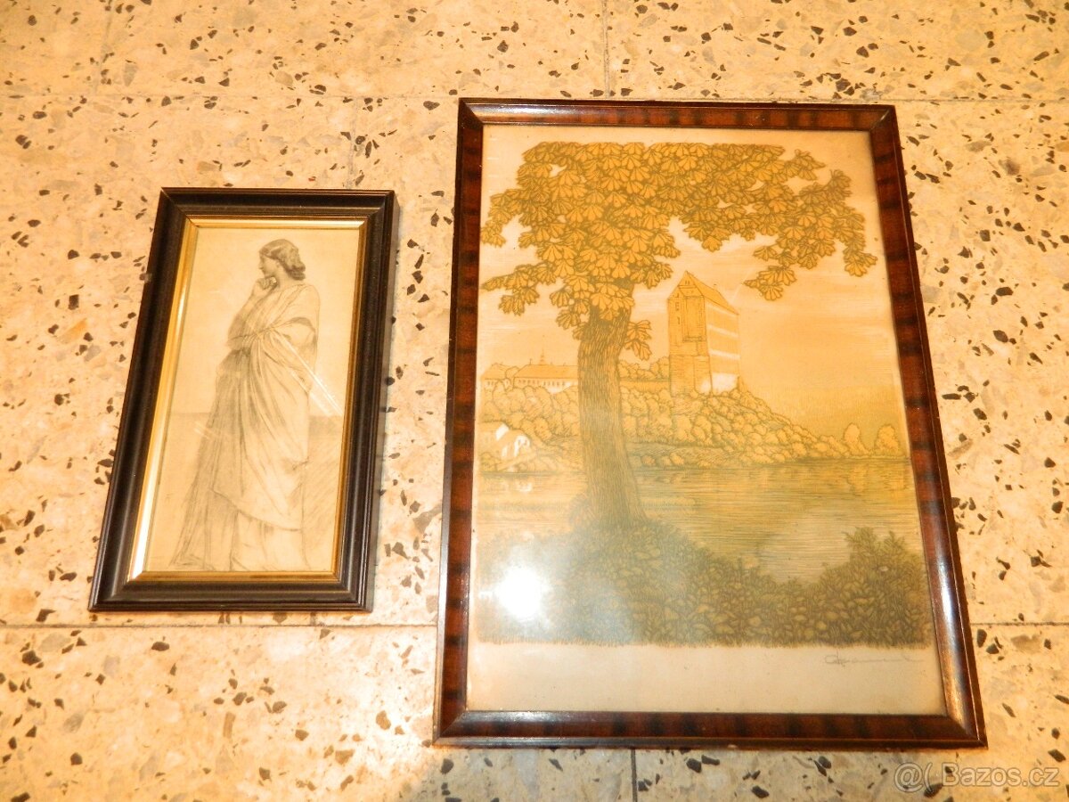 Prodám staré obrázky.