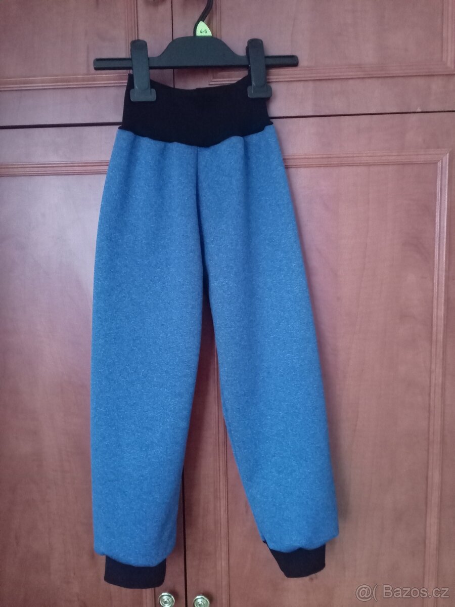 Nové softshell kalhoty s fleece