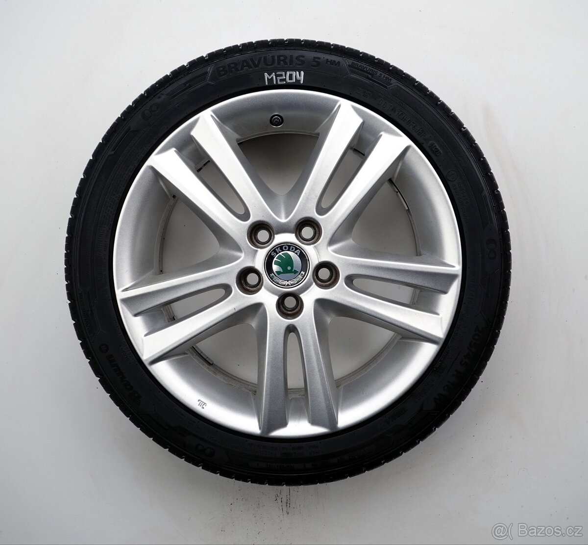 Škoda Fabia - Originání 16" alu kola - Letní pneu