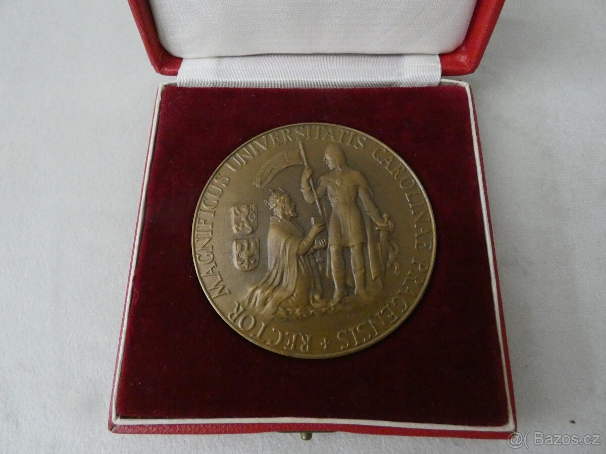 Medaile k 600. výročí založení University Karlovy