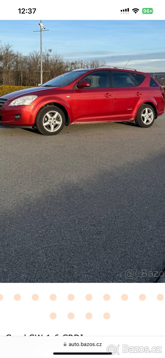 Nádržka Kia ceed