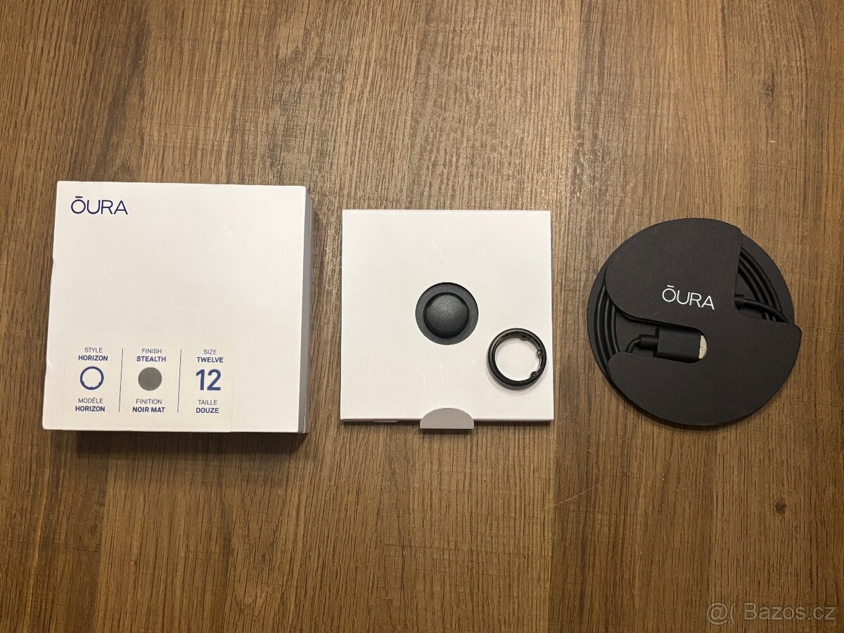Oura Ring Gen3 Horizon Stealth 12