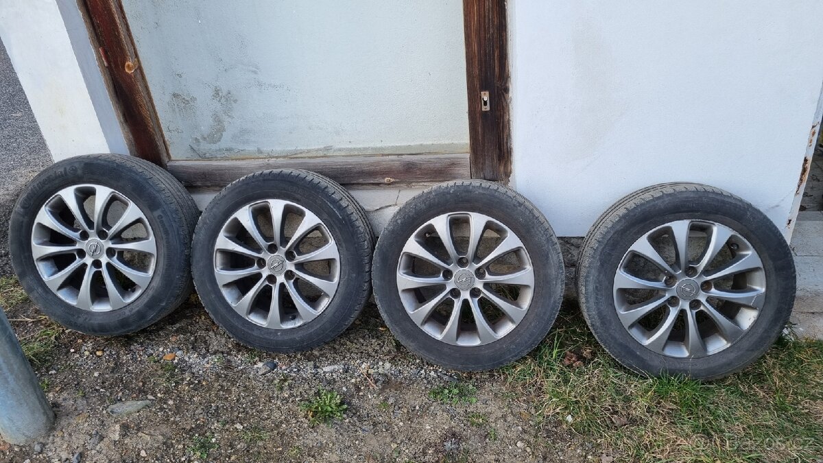 Elektrony,disky,pneu Zafira 5x110,5ks