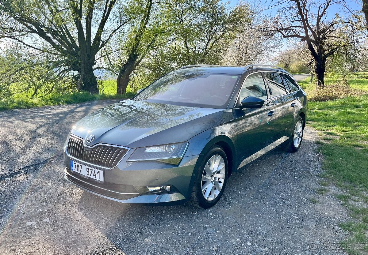 Škoda Superb 3 1.6 TDi DSG 88kW 142tis/km Serviska TOP