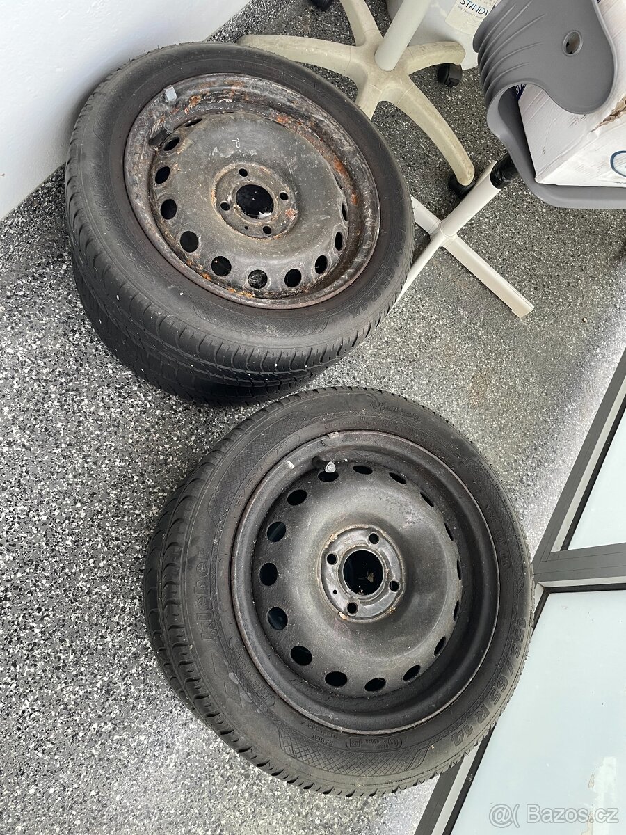 Kola R14 4x100 s Letním pneu