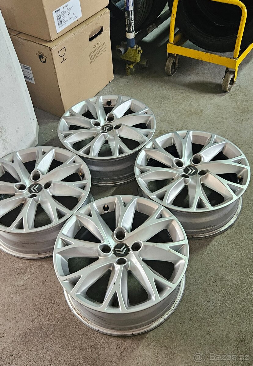 Prodám Alu disky 4x108 R17 Citroen Peugeot