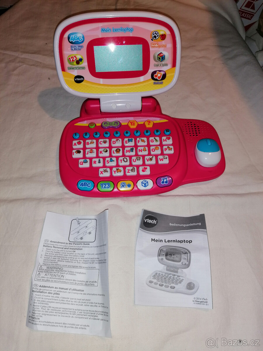 dětský notebook