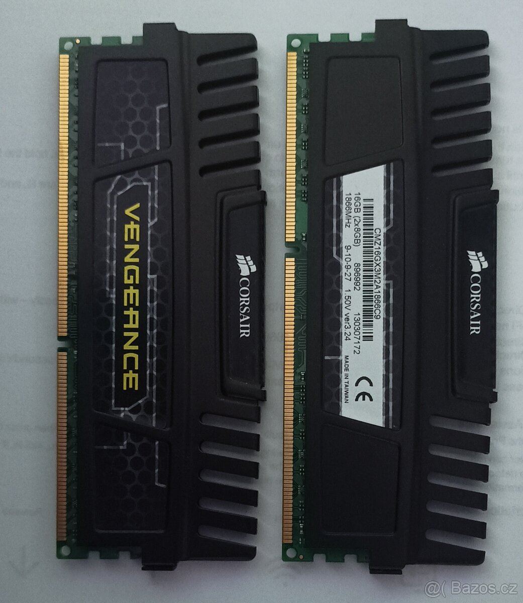 TOP RAM 16GB DDR3 1866MHz CL9 Dual Channel