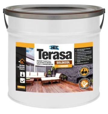 HET Soldecol TERASA 2,5l ST 54 ŠEDÁ Ochraný Teakový olej s U