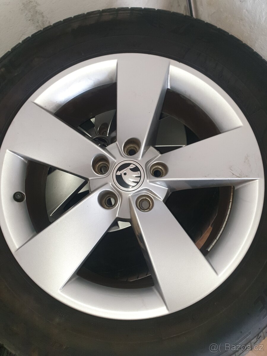 ALU kola R17, včetně pneu BRIDGESTONE_Škoda Kodiaq