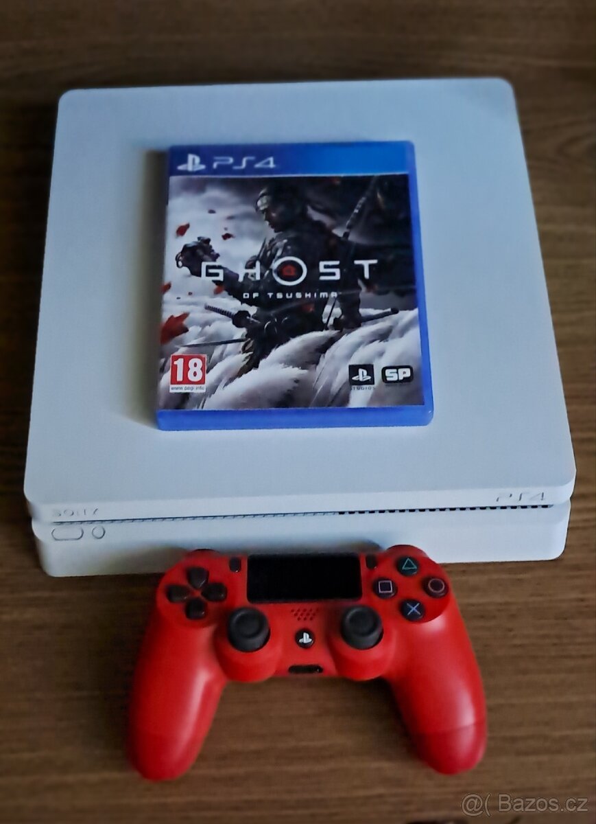 Playstation 4 + ovladac + hra