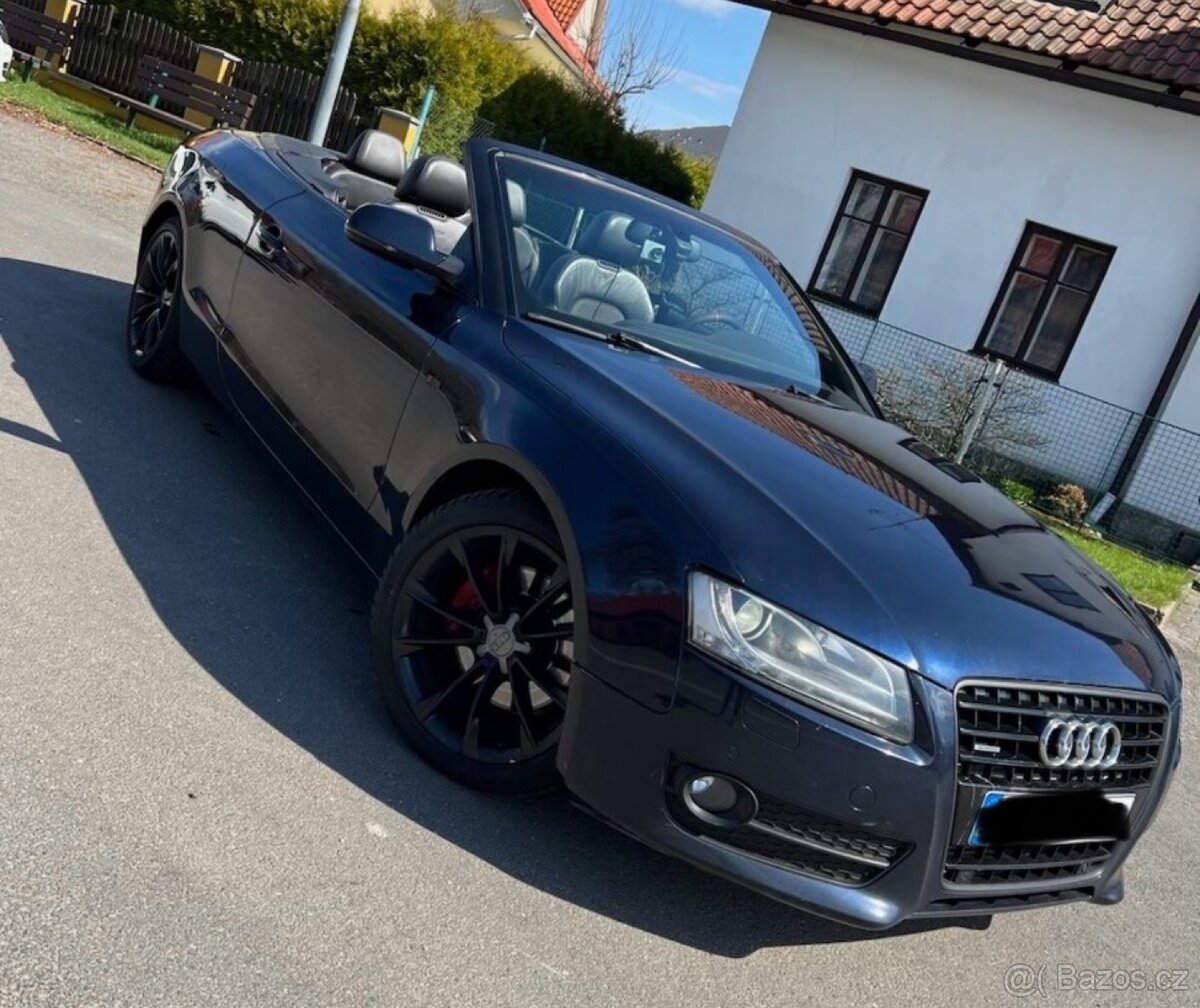 Audi A5 Cabrio, S-line, 3.0tdi quattro, at, full výbava