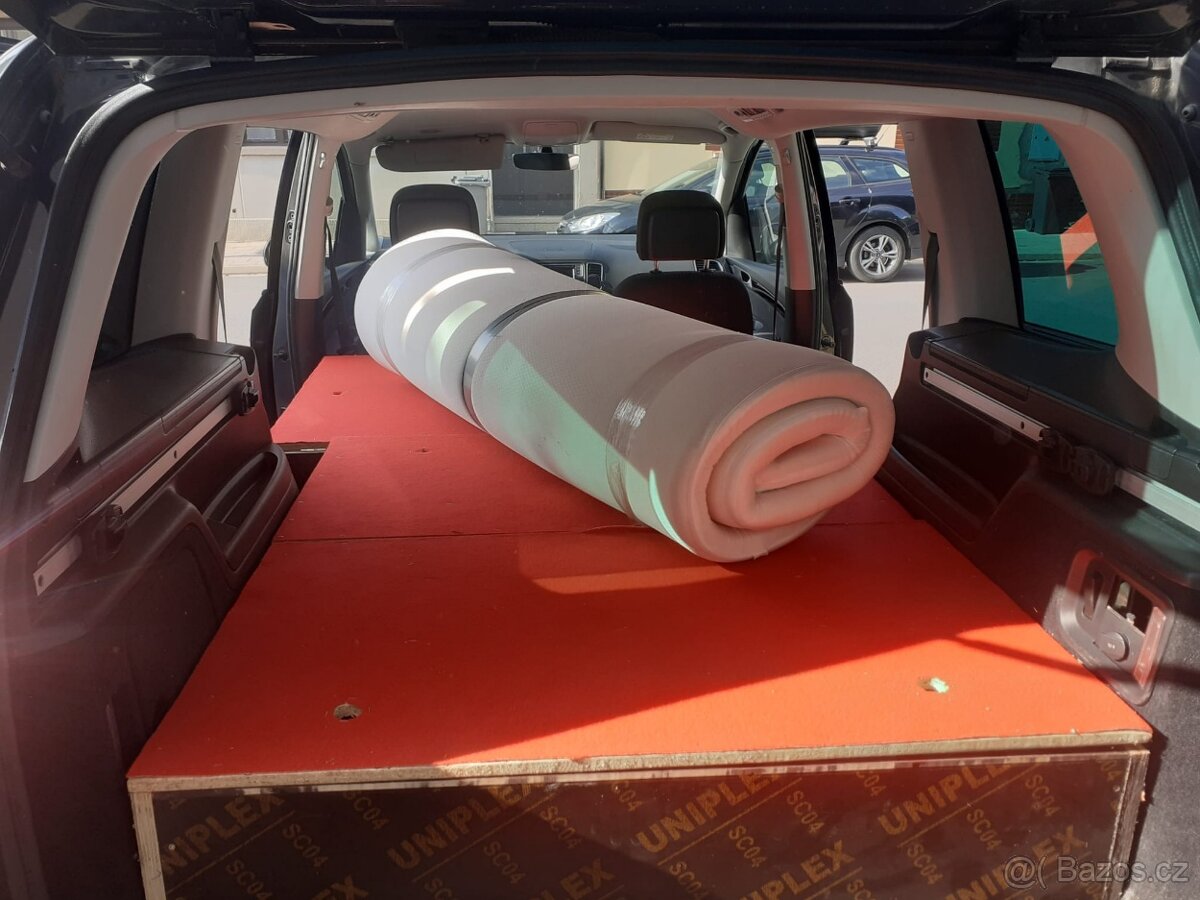 Seat Alhambra 2,0 TDI STYLE+servis-DPH+vestavba na spaní