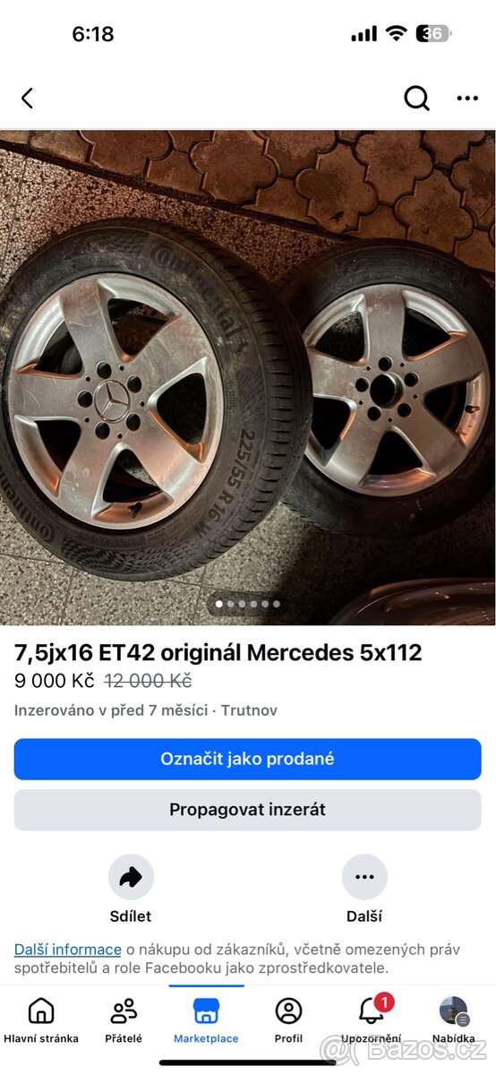 Originál Mercedes Benz