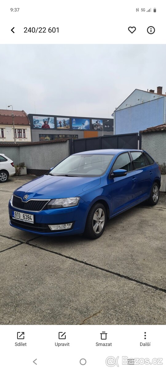 Škoda Rapid r.v. 2016