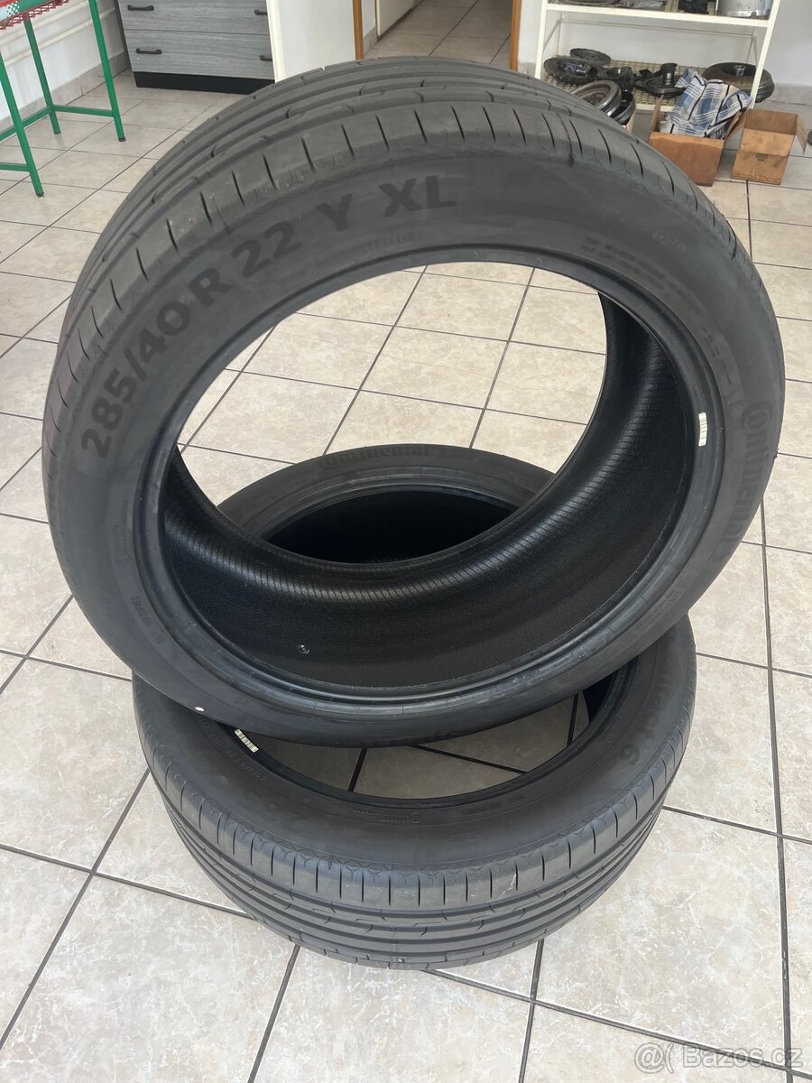 285/40 R22 Nove Letni Continental Audi/VW