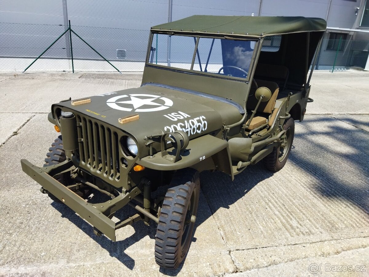 Willys-Ford GPW r.v.1943+válečný motor