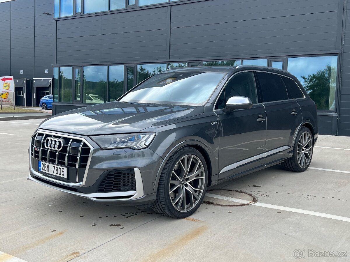 Audi SQ7 4.0 TDi FULL 2020 nové v ČR 7 míst Webasto PANORAMA