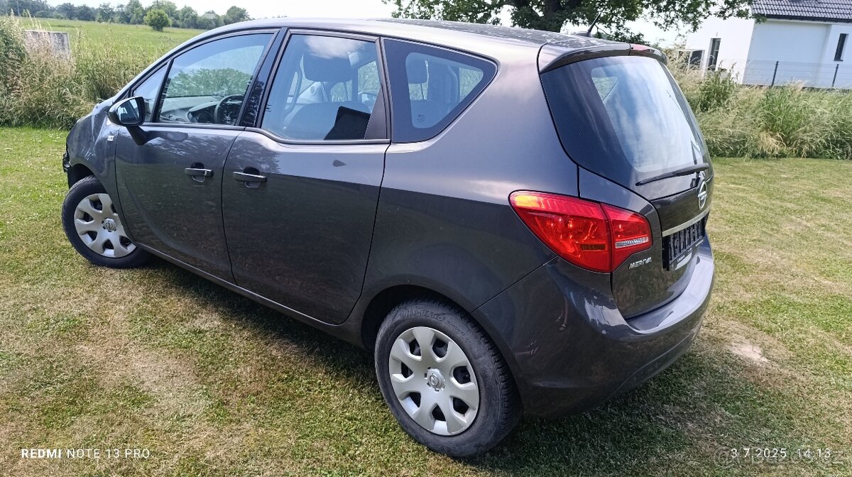 Opel Meriva B 1,4i 74kW, r.v.2017/3, NAJ.16tis. km 1.MAJITEL