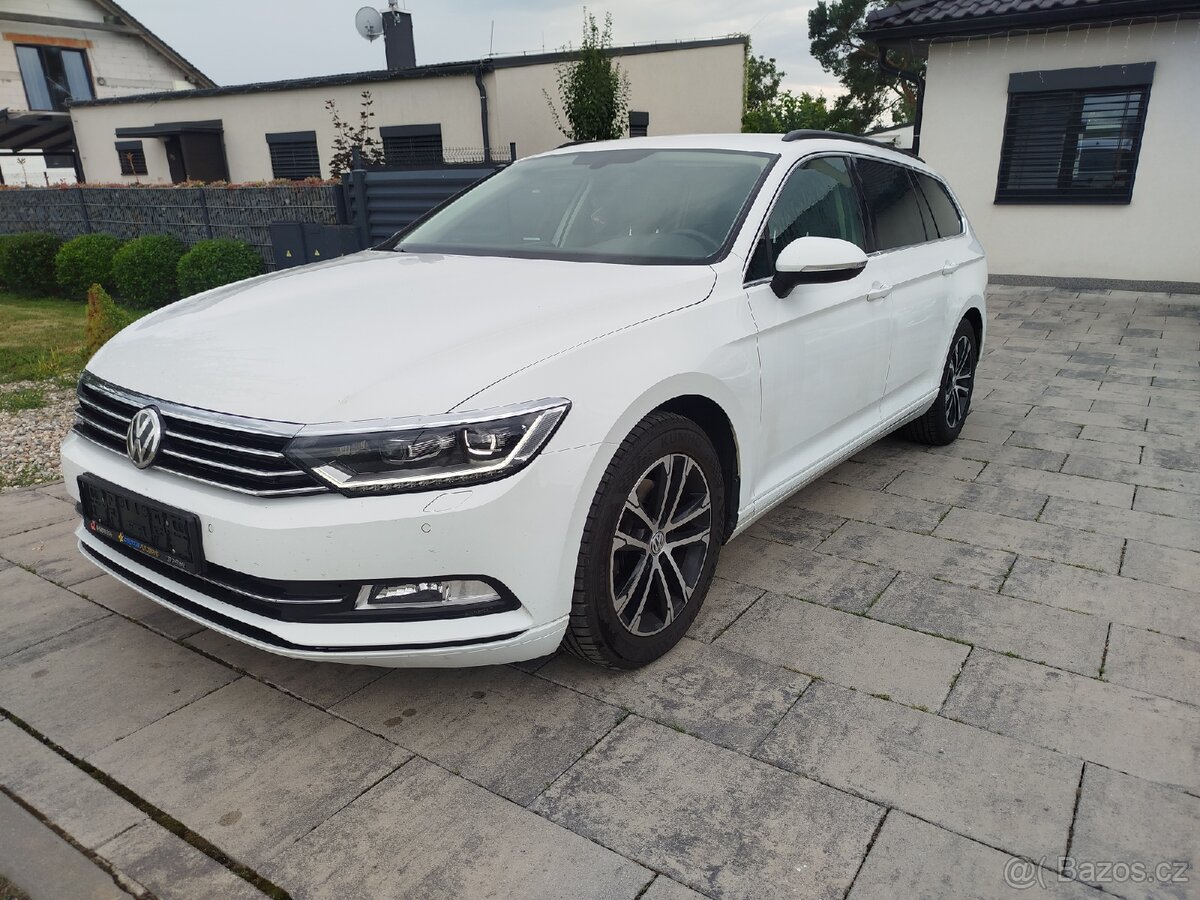 VW Passat Variant B8 1,6 TDI 88 kW-Top stav,servis VW