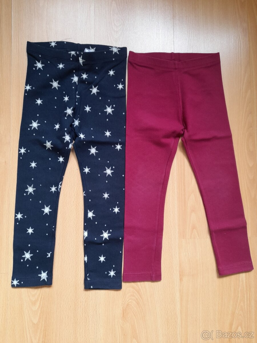 Zateplené leginy divci 98/104