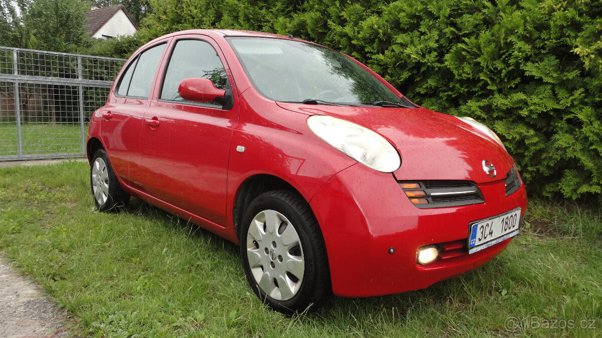 Nissan Micra 1.2i 59kw rok 2003 STK 11/2025 AUTOMAT