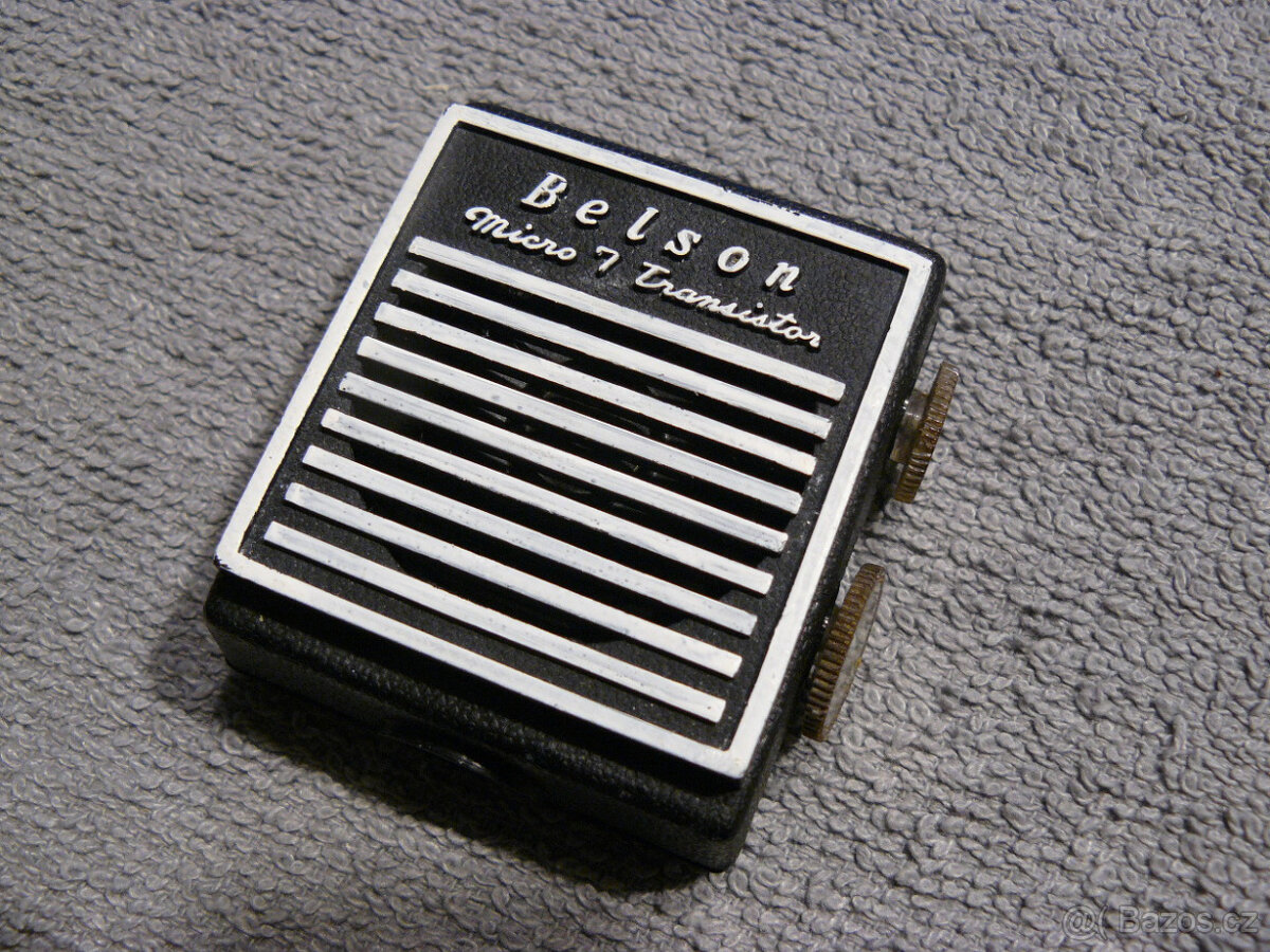 Rádio tranzistorák mini BELSON TR714 Micro 7 transistors