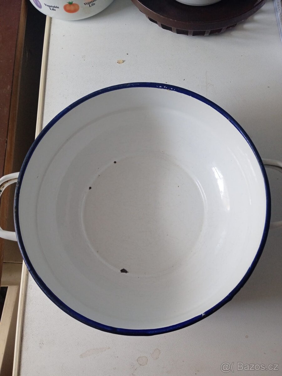 Smaltovaná mísa - zadělávací