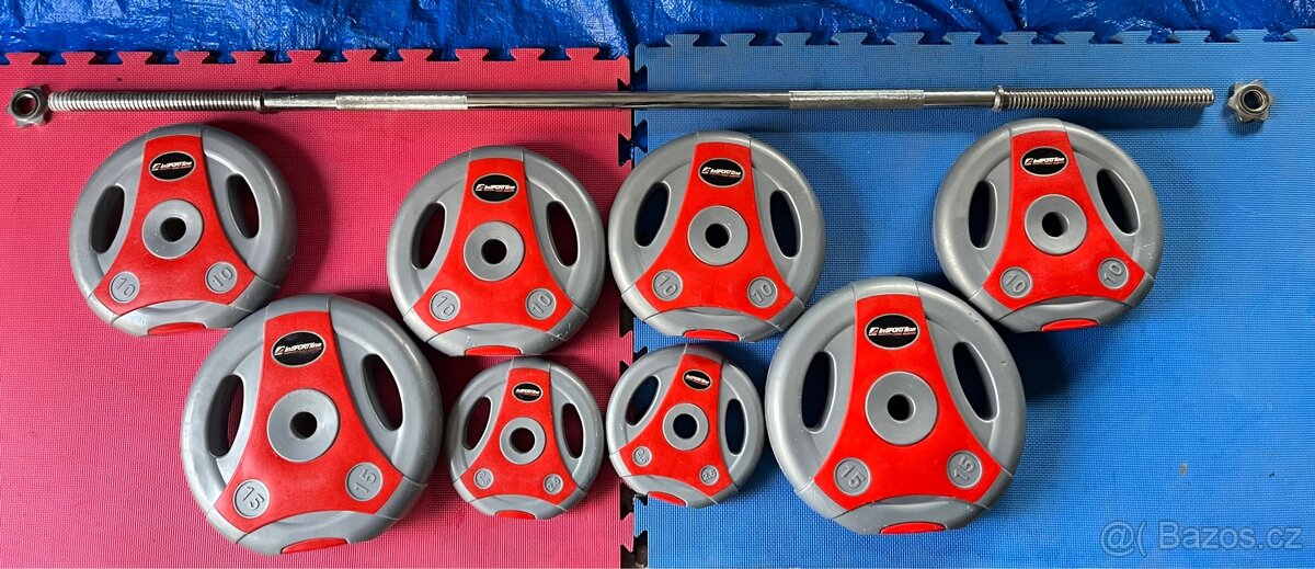 Nakládací činka 85kg