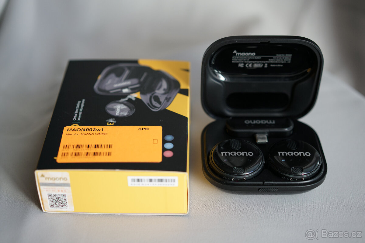 Bezrátová sada mikrofonů MAONO WM620. USB-C