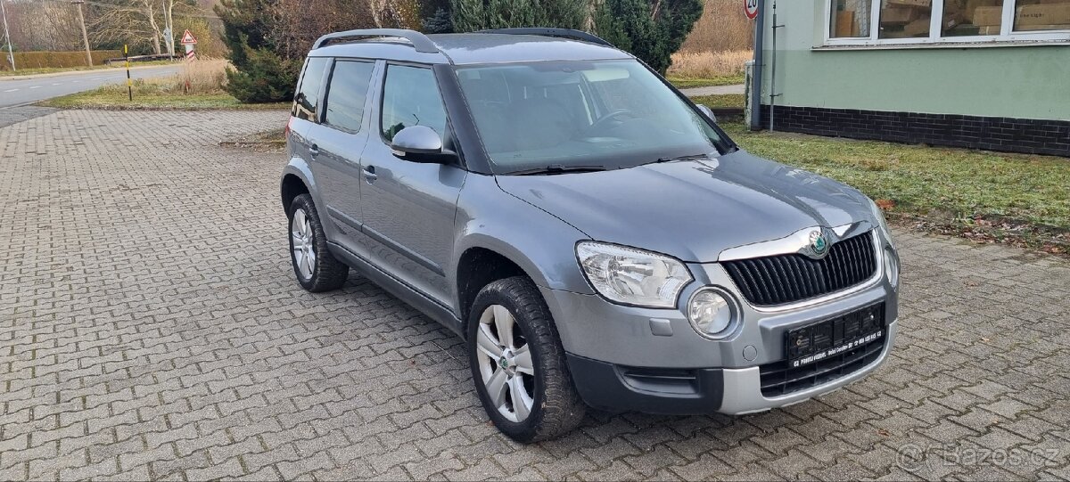 Škoda Yeti 2.0TDi 4x4 r.v.2/2012 velice slušná