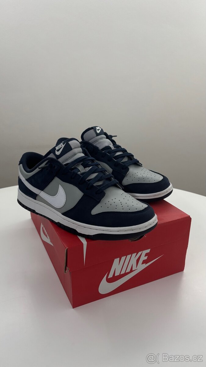 Nike Dunk Low Obsidian/White Light Smoke Grey