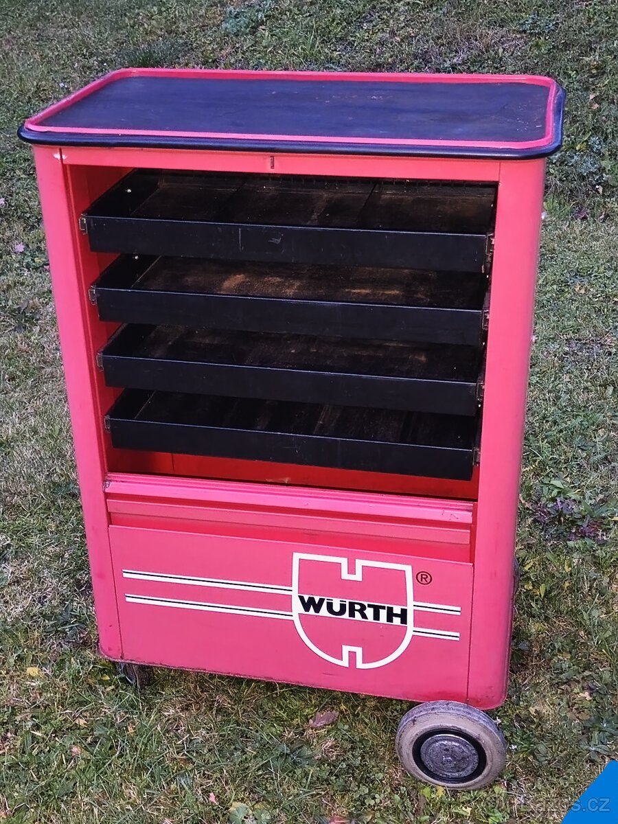 Prodám robustní PROFI dílenský vozík na nářadí Würth Pojízd