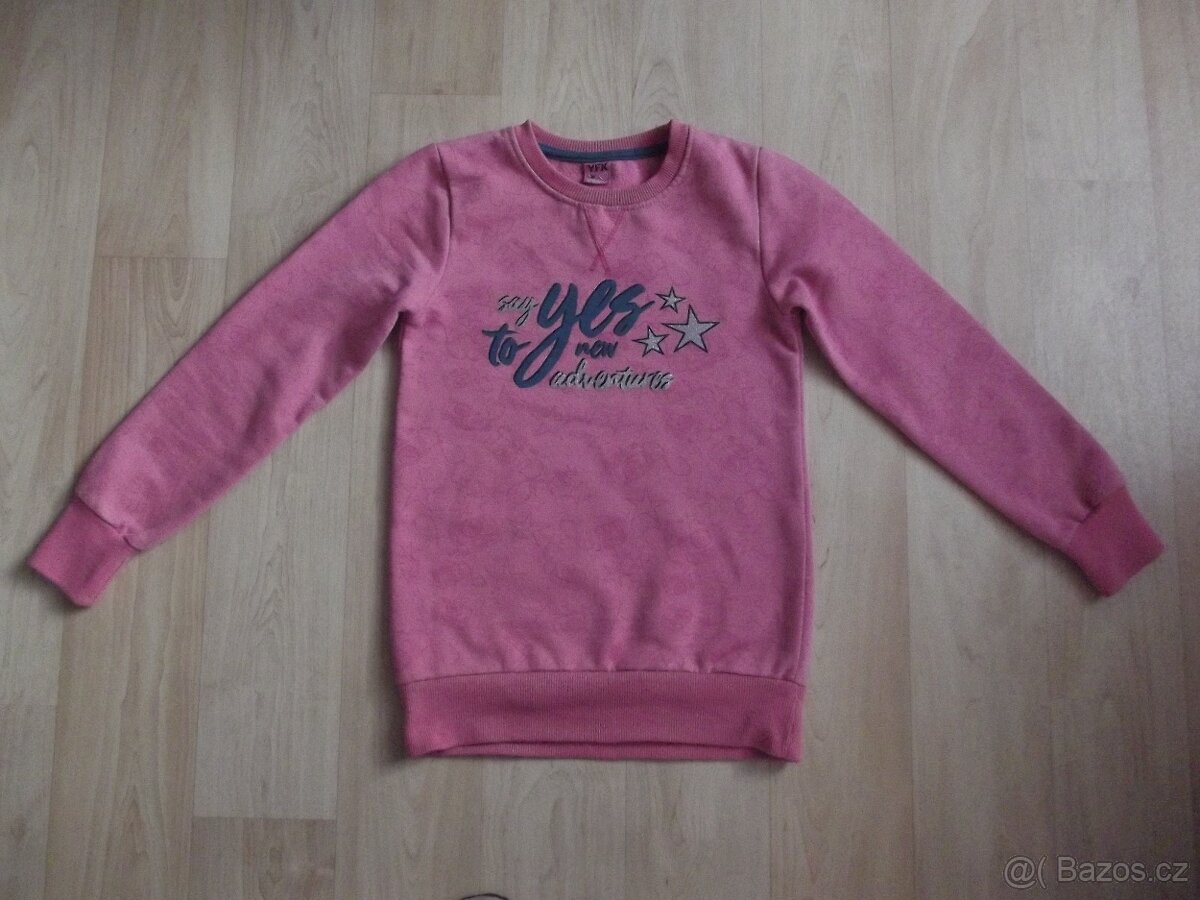 Dívčí mikina v.134/140