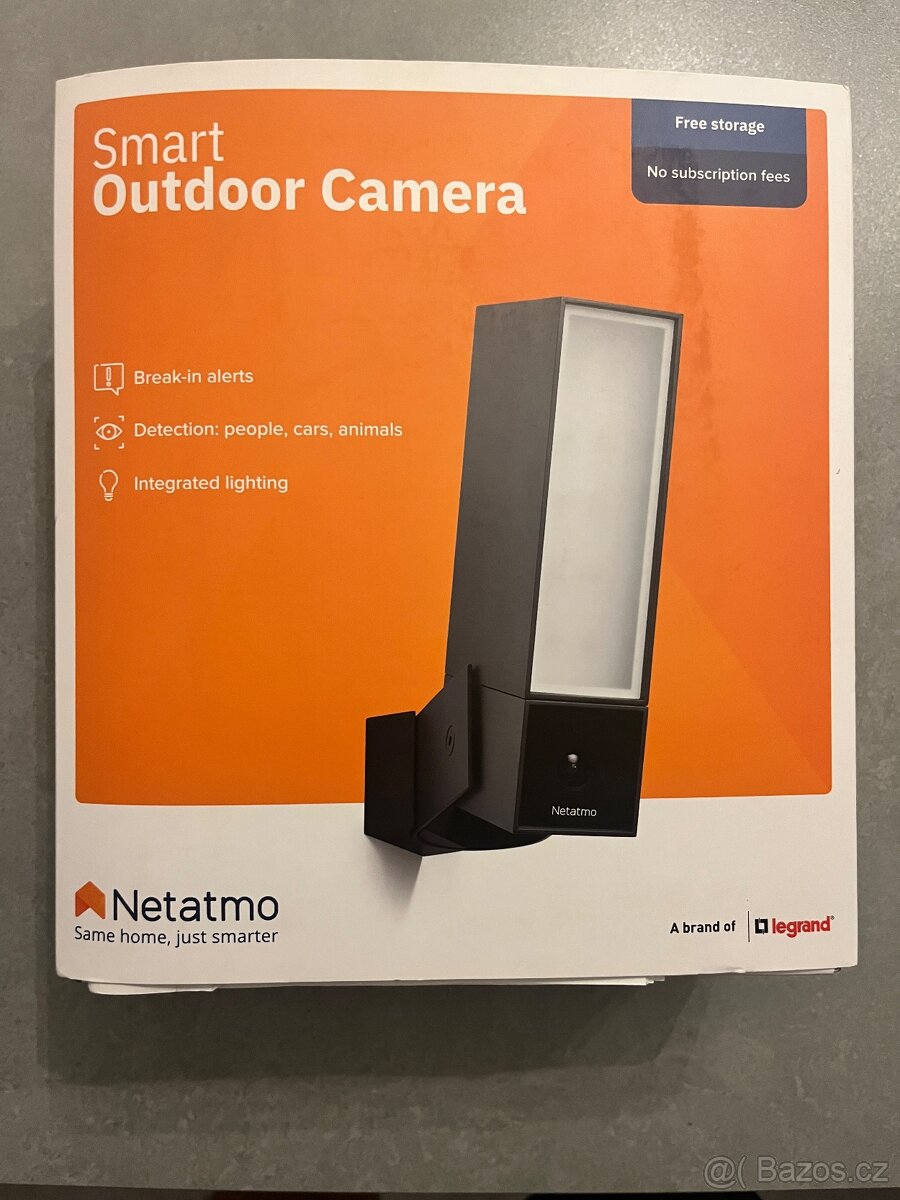Netatmo kamera s reflektorem NEROZBALENÁ