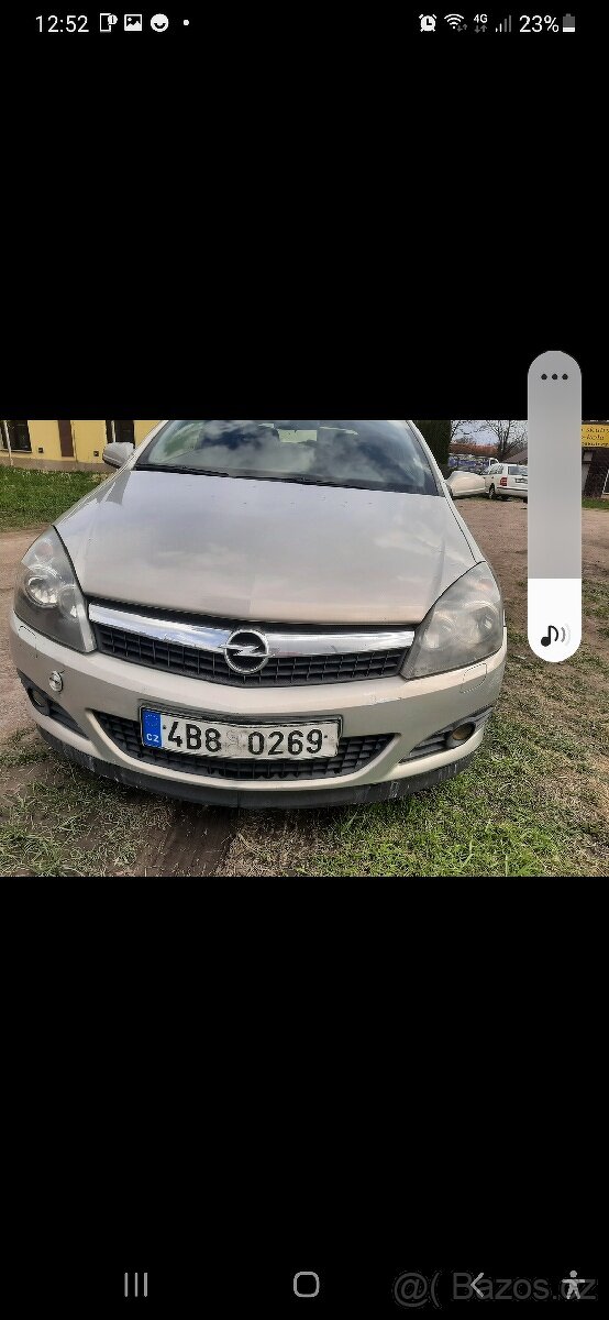 Opel astra h cupe 1 6 gtc rok 2007