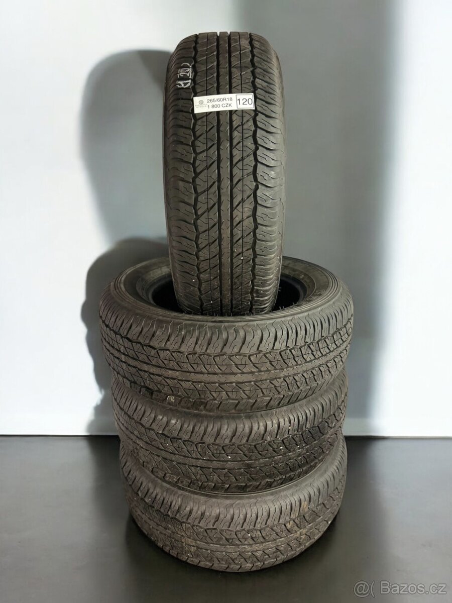 Celoroční pneumatiky Dunlop 265/50r18
