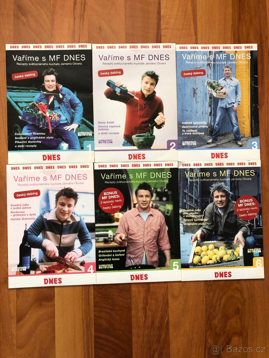 DVD originály, Jamie Oliver tématika č. 8.