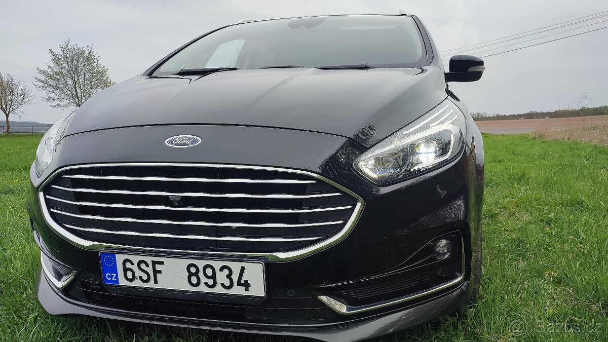 Ford S-MAX,  2,0 TDCi 140kW  LED ACC SONY 8AT 2.0 EC