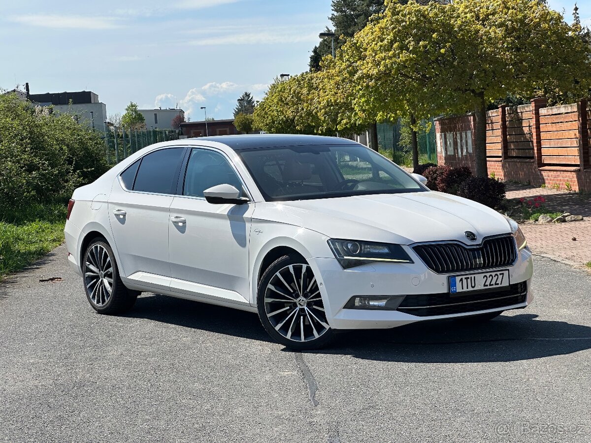 Škoda Superb 2.0 TDI 110 Kw DSG L&K, bez AdBlue, TAŽNÉ