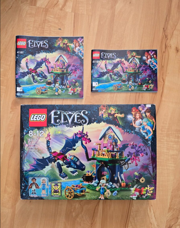 100% kompletni, jednou postavene Lego 41187, top stav