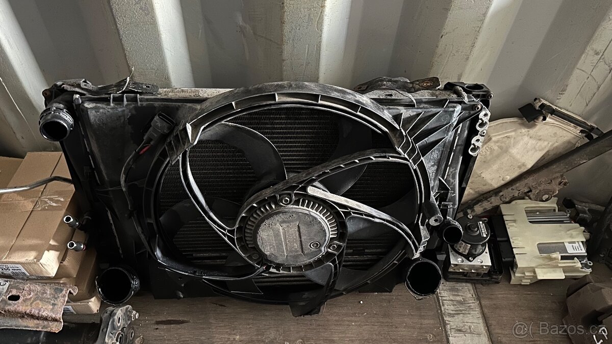 Chladič / intercooler / klima chladič/ - bmw e90 (m47d20)