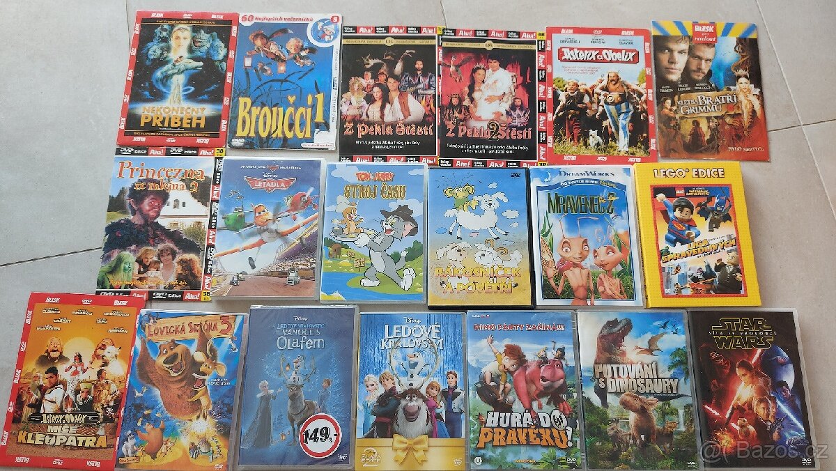 DVD dětská