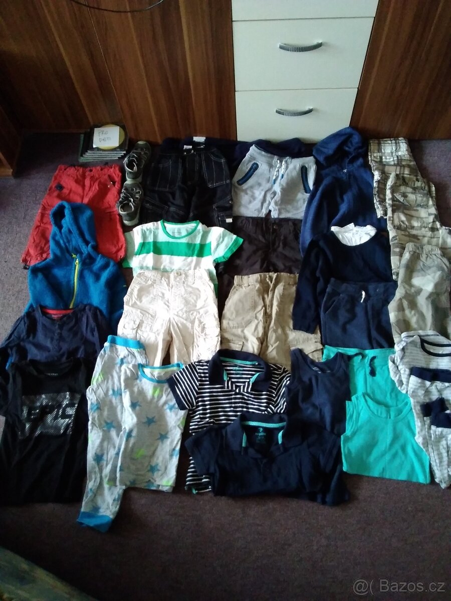 Oblečení na kluka 3 až 4 roky 98/104