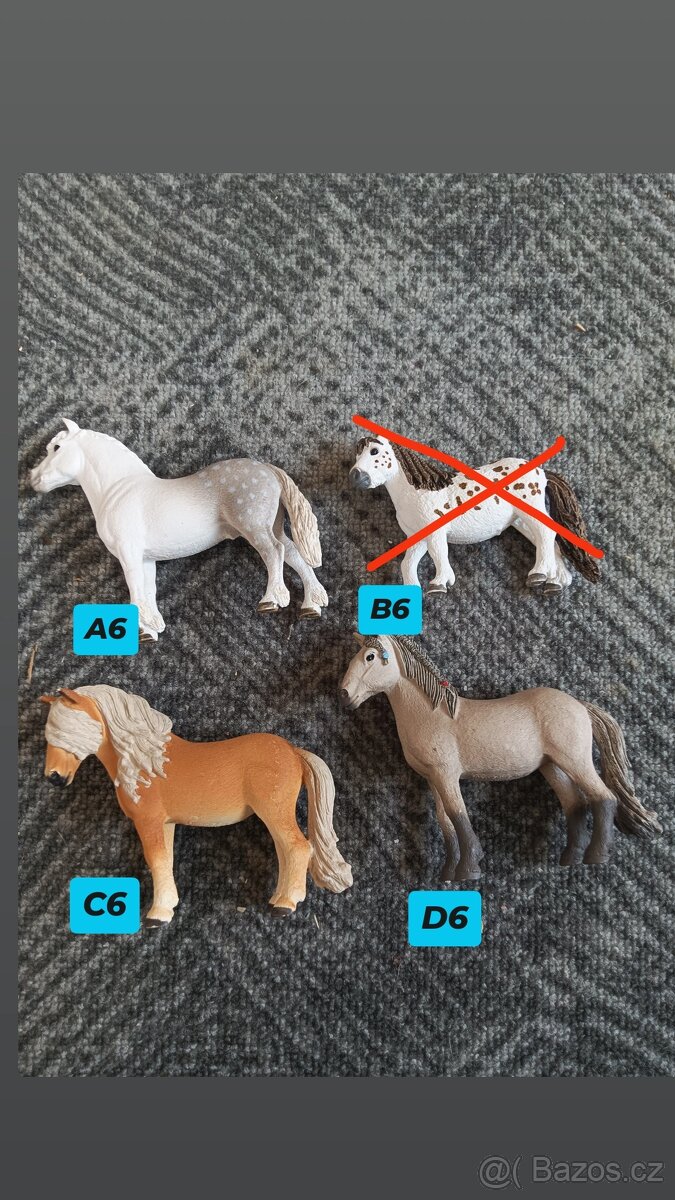 Schleich koně